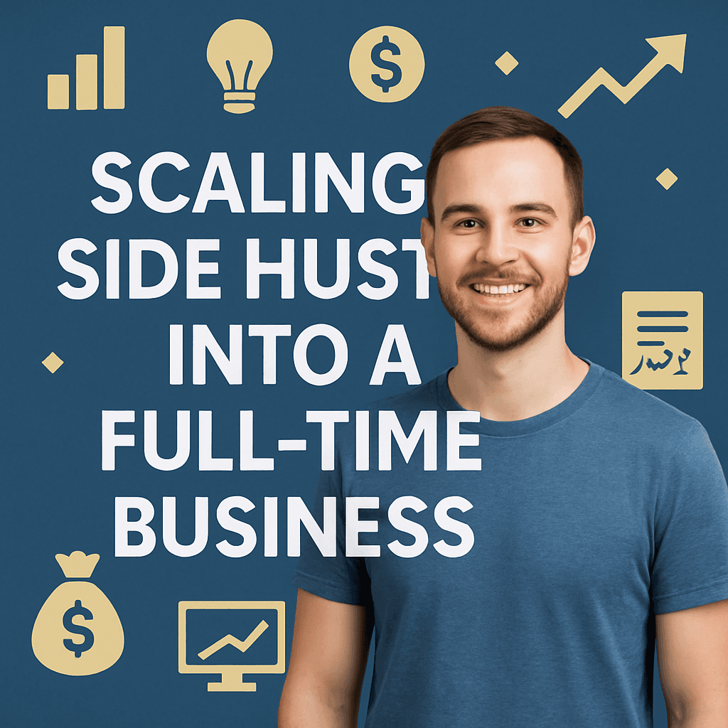 Scaling a Side Hustle into a Full-Time Business
