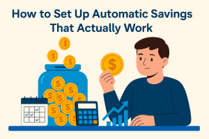 How to Set Up Automatic Savings That Actually Work